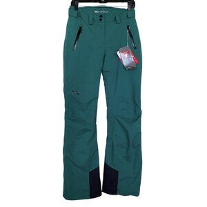 Helly Hansen Womens Legendary Insulated Snow Ski Winter Pants Size XS Emerald